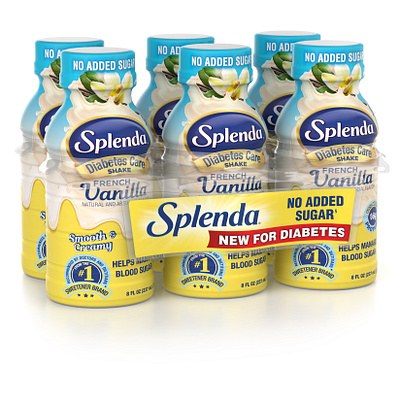 Splenda Shakes, 6pk 3d 3d modeling 3d packages 3d render package