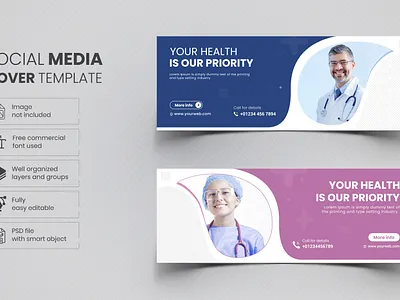 Social Media Banner Design Template branding cmyk flyer design design food ads graphic icon illustration minimal ofset printing flyer design vector