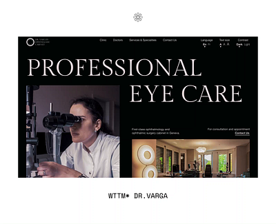 DR.VARGA - Website ui webdesign