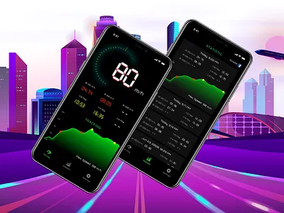 App for iPhone app branding design illustration mobile typography ui ux vector