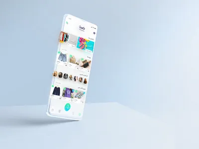 Komodaa App Redesign Concept app application concept design fashion fashion app girls home iran komodaa persian redesign social media ui user interface ux
