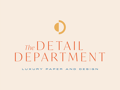 The Detail Department brand assets brand design brand identity branding identity identity branding logo logo design logo design branding