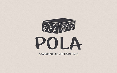 Pola savonnerie artisanale artisanal brand branding design identity branding logo logodesign logotype soap visual design