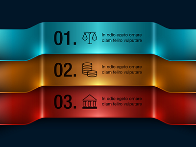 Informational Business Infographics banner business chart company comparison data diagram facts finance illustration info infographics label process progress ribbon statistics stats template vector