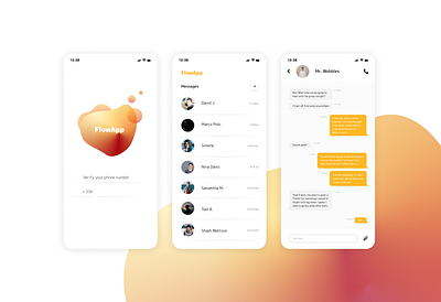 Daily UI #013 - Direct Messaging