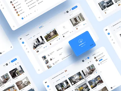 Platform for photographers and retouchers app blue clean crm dashboard design photographer platform retoucher sketch ui upload ux