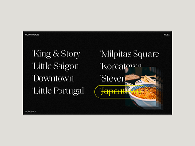 Nourish (408) | Neighborhood Exploration 408 bay area editorial layout milpitas san jose santa clara typography ui web design website