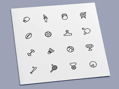 Sport Icons icon icon design icon set icons sport sports