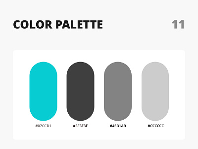 Color Palette 11 branding color palette colorschemes uiux ux visual design