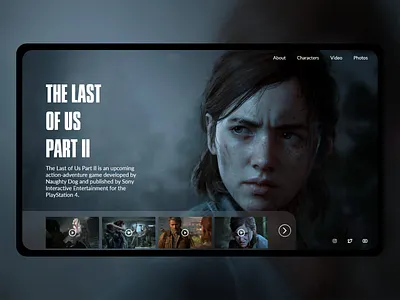 Web Landing Page UI adobexd application colour creative design gaming landing page trend ui ux web web design webuiuxdesign