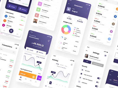 Crypto Wallet iOS App Design banking banking app creative design crypto exchange crypto wallet crypto wallet app cryptocurrency finance app ios app ios apps payment app trading app transaction app ui user interface wallet wallet app wallet app design wallet design template wallet ui