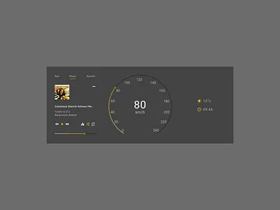 #DailyUI Day 34 - Car Interface 034 34 car car dashboard car interface dailyui dailyuichallenge dashboad design interface ui