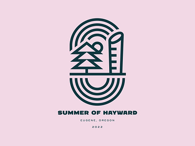 CITIUS MAG - Summer of Hayward design eugene hayward illustration logo running track type