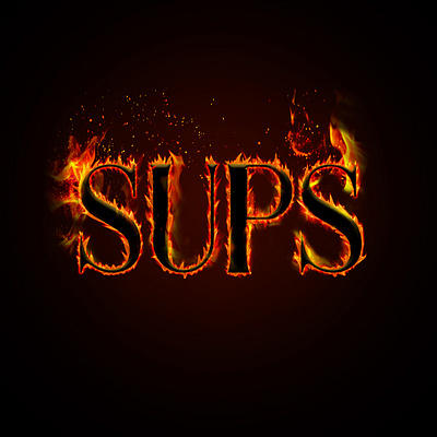 Word logo fiery effect (outlines) art branding customlogo design graphicdesigner logo logodesign logotype modernlogo typography