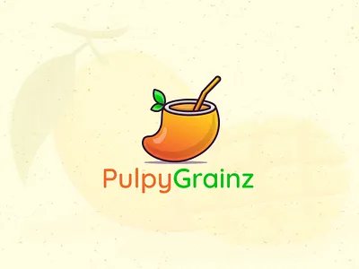 Pulpy Grainz adobe brandidentity branding creativelogo design distinct distnctive fiverr freelancer freelancer logo grainz graphicdesign illustration illustrator logoexcellent photoshop puply typography