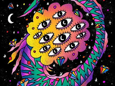 Dreamfish doodle doodleverse dreams fish illustration live livestream nft nft artist nft collection procreate stream