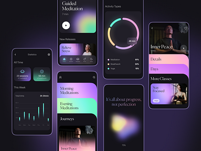 Mindfulness Mobile Application by tubik UX for tubik on Dribbble