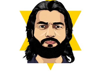Zaigham's Vector Portrait avatar cartoon digital art illustration portrait vector vectorart