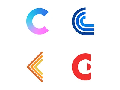 Alphabet project - letter C challenge concept design icon illustrator letter logo logodesign vector