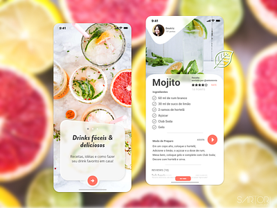 Perfect Drink App app branding design ui uidesign ux uxdesign