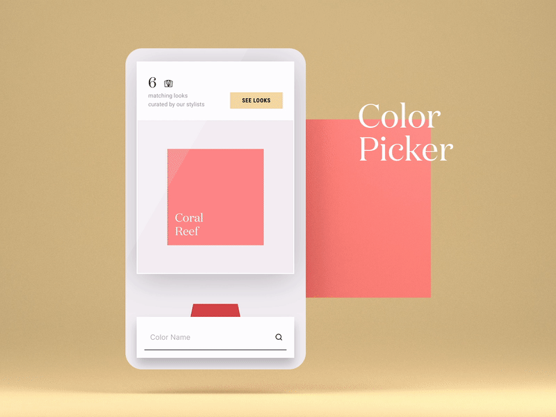 Color Picker 3d animation blender design motion design ui ui design web design