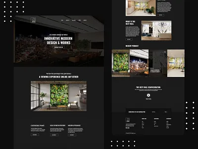 Interior Design Landing Page agency branding design flat interface intoriar portfolio uidesign uidesigner uidesigns uiuxdesign website design