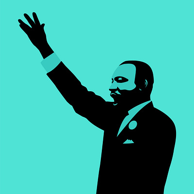 Martin Luther King Jr. agency design illustration madeinbrooklyn marchonwashington mlk