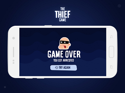 Game Over 💀 2d art character dark design game art game design game over game ui illustration mobile ui ui ux vector