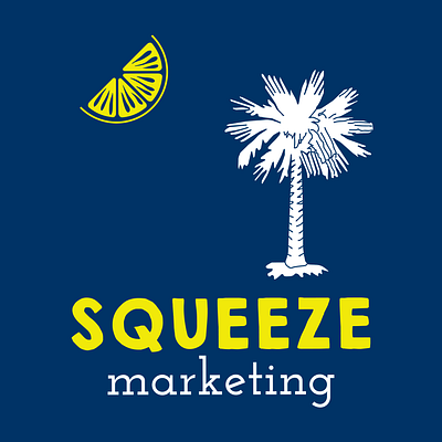 South Carolina Squeeze Flag branding design