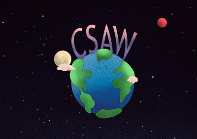 Mailchimp CSAW World branding design flat illustration mailchimp typography