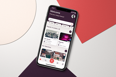 Twist App - Venue Booking App design design system dribbble shot ui ux