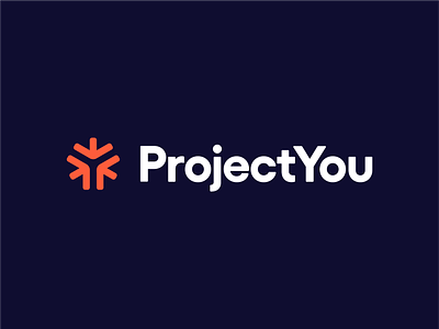 ProjectYou Brand Identity arrow brand branding design icon logo modern vector