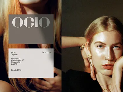 Ocio Branding adobe illustrator adobe photoshop branding design graphic design logo minimal modern photography typography