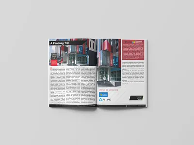 Publication Design adobe article article design augmentedreality design icon indesign magazine microsoft minimal newsletter portfolio publication typography vive vr