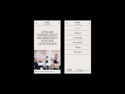 Atelier Varmen design mobile ui ux web webdesign website