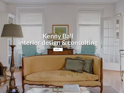 Interior Design Company Landing Page landing page