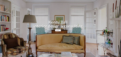 Interior Design Company Landing Page landing page