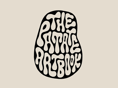 The Potatoe Artbook book cover hand lettering lettering potatoe type typography