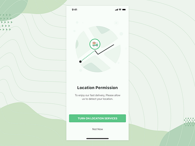 Location Permission app design illustration location location app permission principle track typography ui ui design ux