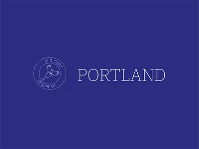 Portland City Rebrand adobe illustrator brand identity branding conceptual design logo portland typography vector