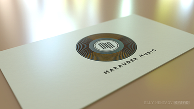 Logo Design | Marauder Music 3d branding color design icon logo typography vector visualization