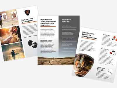 SoundGear Consumer Brochure Spreads