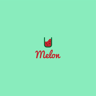 Melon branding design logo vector