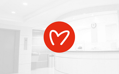 Mehta Heart & Vascular branding design graphic design logo