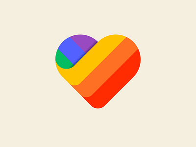 Pride 2022 color heart pride rainbow simple