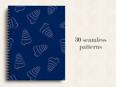 Marine Vector Patterns branding design illustration marine design marine life ocean design pack package design packaging packaging design pattern pattern art pattern design pattern library pattern making sea design vector illustration vector illustrator design vector pack vector pattern vector patterns