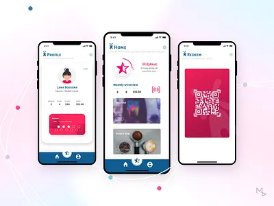 DutchRewards adobexd appdesign clean coffee interface ios minimal mobile ui ux web
