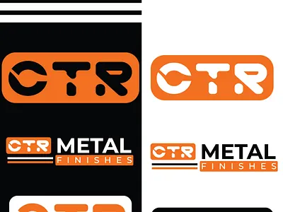CTR METAL FINISHES BRAND LOGO IDEA 💡 brand brand design brand identity branding branding design ctrl dribbble dribbble invite logo logo design logodesign logos logotype mockup modern logo unique logo