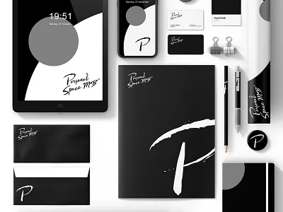 Personal Space MB - Branding Package branding design illustration logo