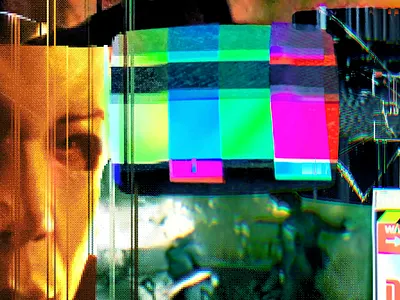 Voyeur analog halloween horror merch t shirt texture